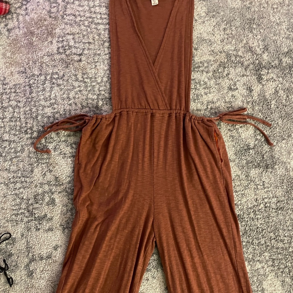 Free People FP Beach Jumpsuit – Rust Brown – XS